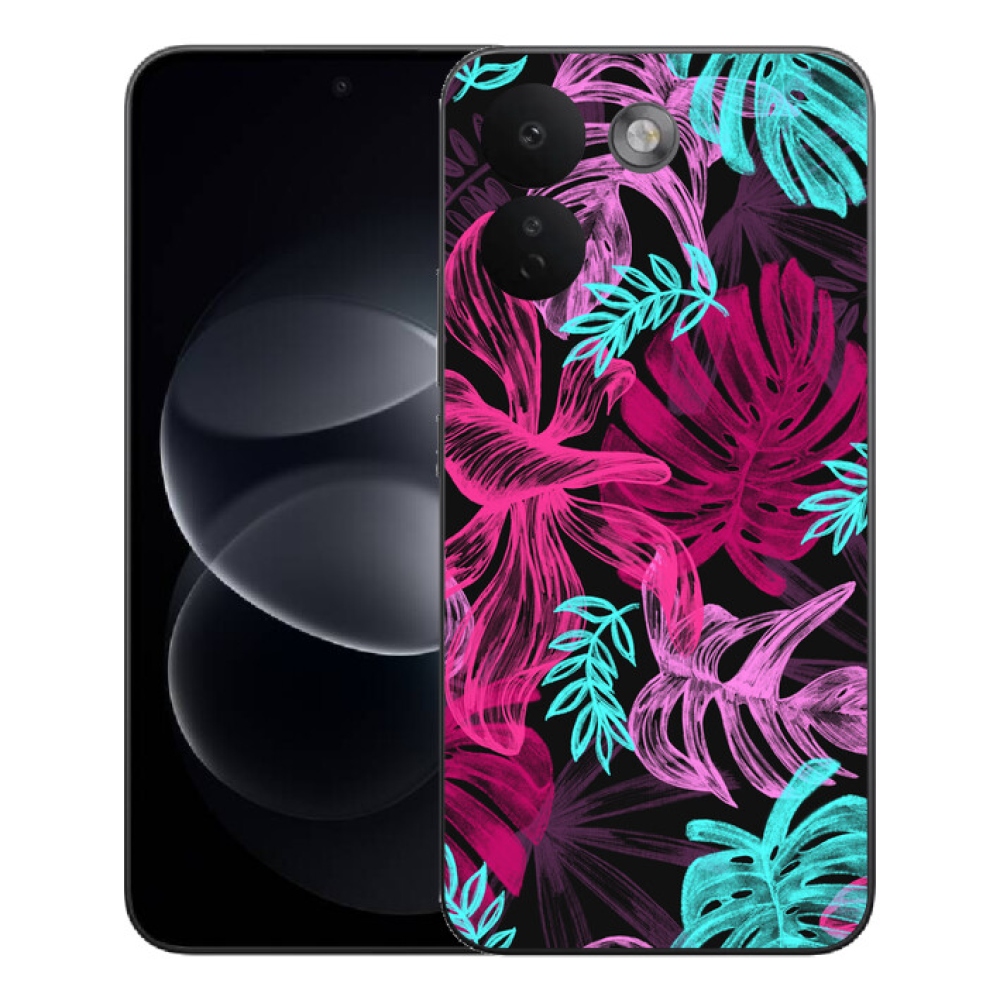 mmCase gél tok a Xiaomi Redmi Note 17 Pro Max 5G-hez – virágok 1