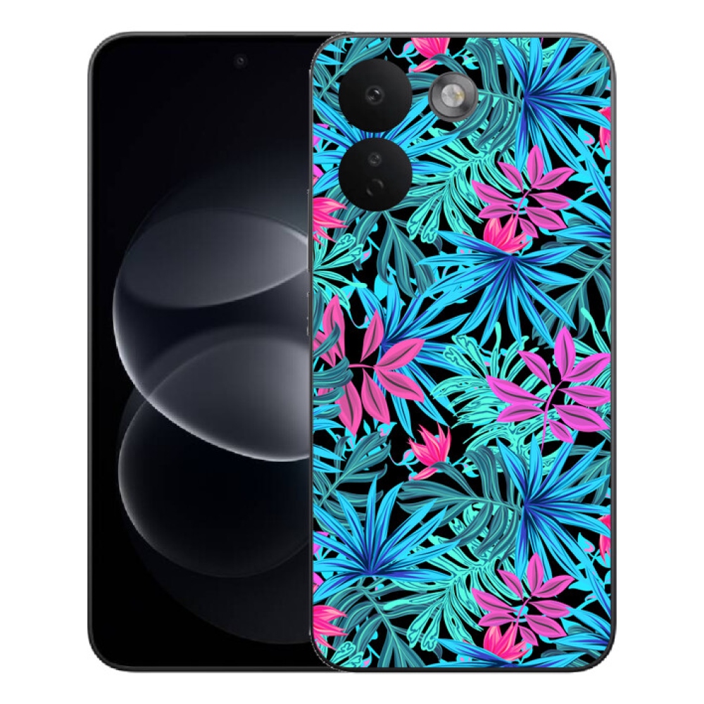 mmCase gél tok a Xiaomi Redmi Note 17 Pro Max 5G-hez – virágok 3
