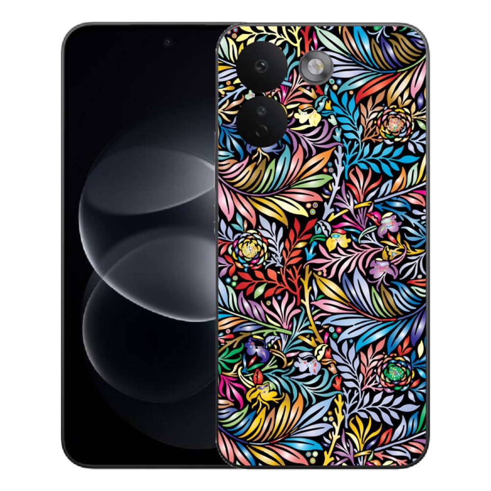 mmCase gél tok a Xiaomi Redmi Note 17 Pro Max 5G-hez – virágok 5