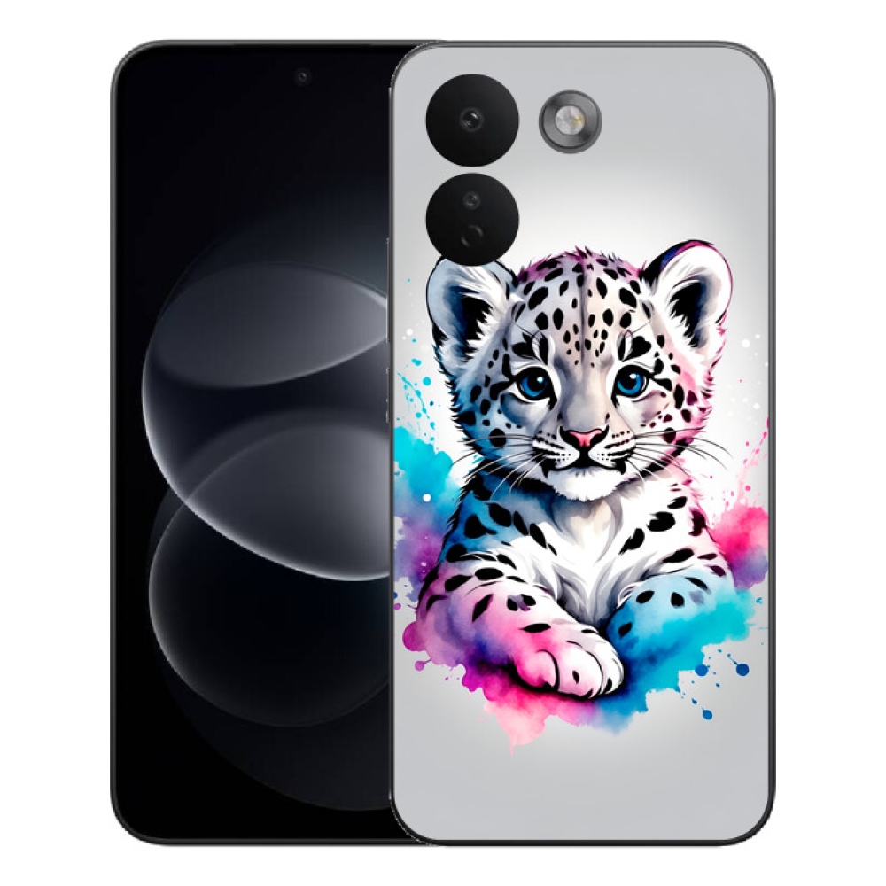 mmCase gél tok a Xiaomi Redmi Note 17 Pro Max 5G-hez – leopárdkölyök