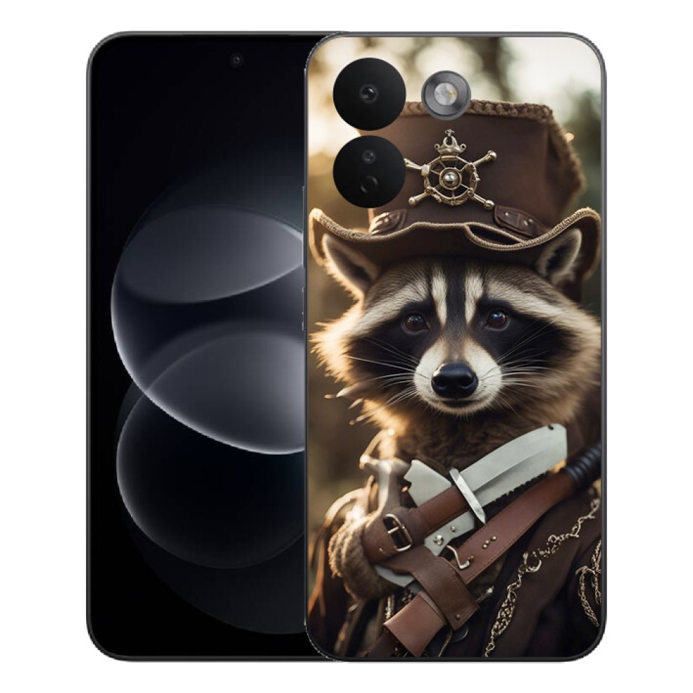 mmCase gél tok a Xiaomi Redmi Note 17 Pro Max 5G-hez – egyenruhás mosómedve