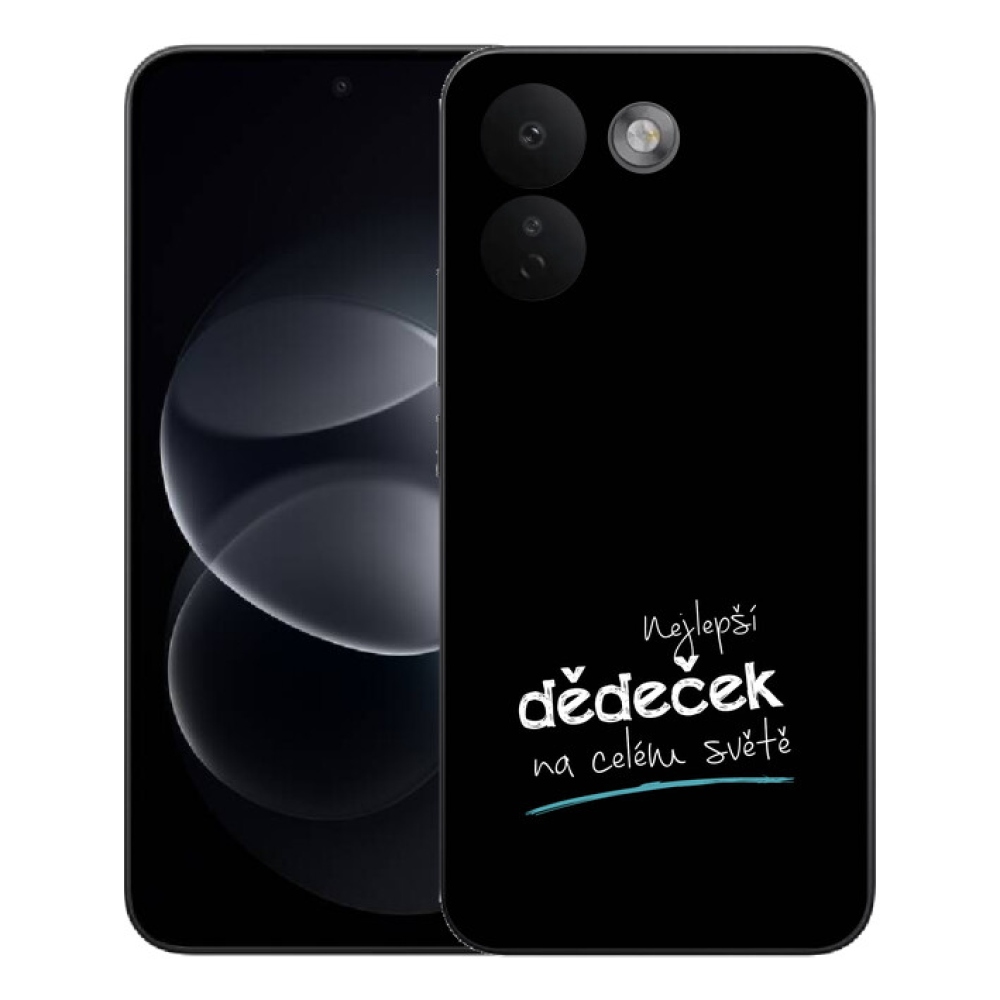 mmCase géltok a Xiaomi Redmi Note 17 Pro Max 5G-hez – a legjobb „nagypapa 3” fekete háttérrel
