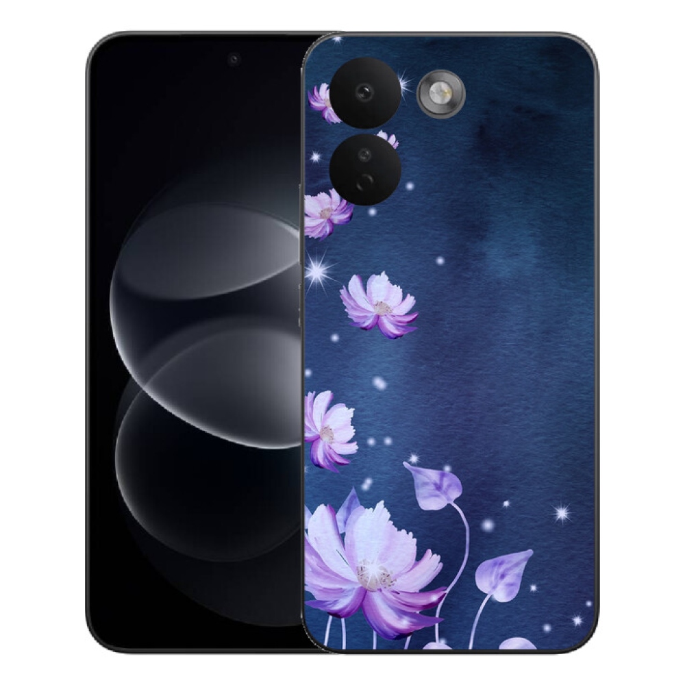 mmCase géltok a Xiaomi Redmi Note 17 Pro Max 5G-hez – hulló virágok