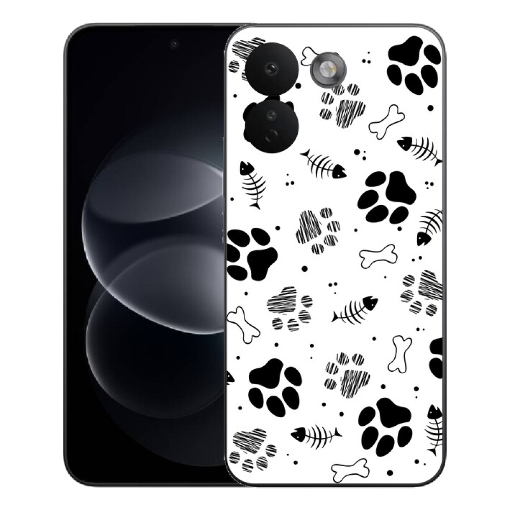 mmCase gél tok a Xiaomi Redmi Note 17 Pro Max 5G-hez – kutyus mancsok 1