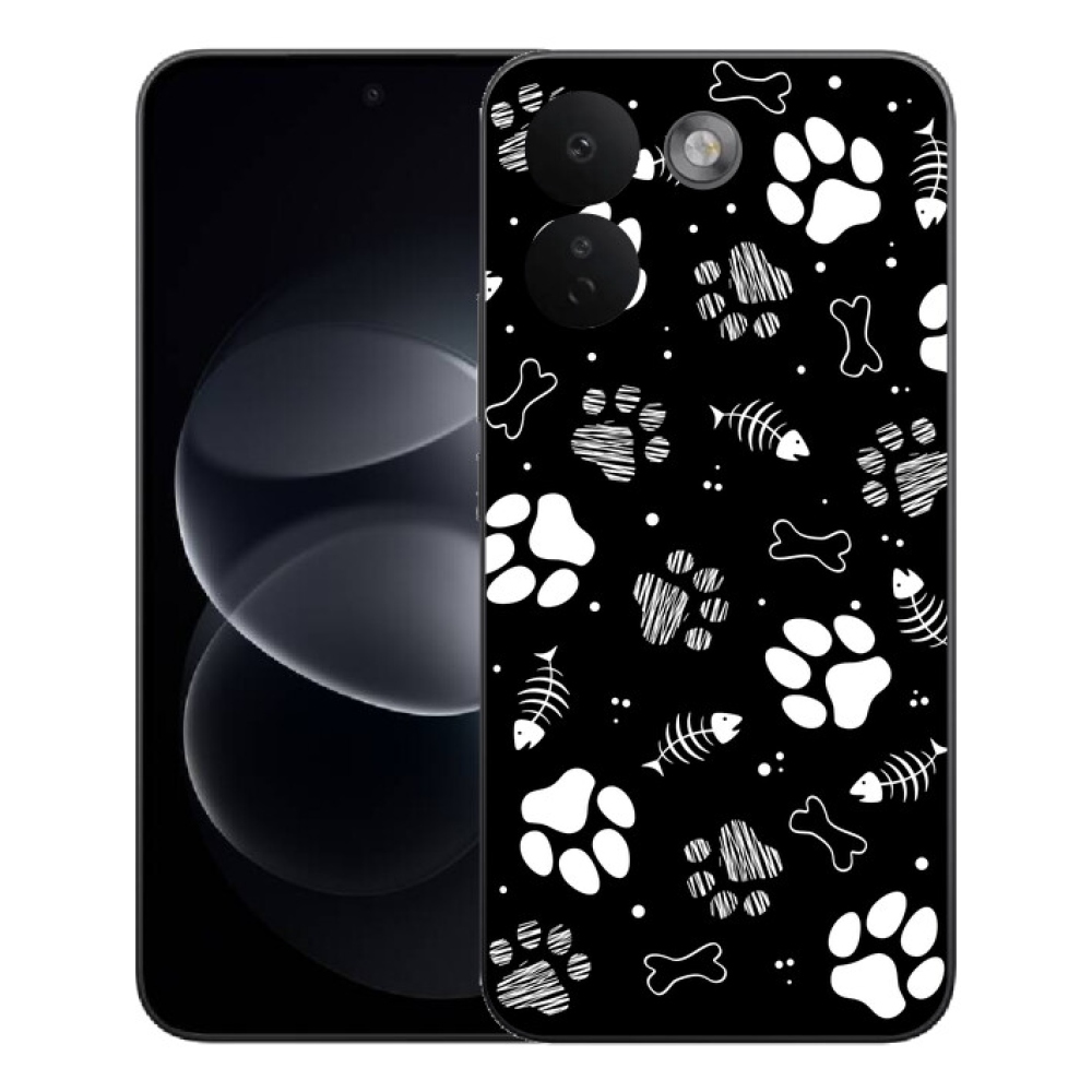 mmCase gél tok a Xiaomi Redmi Note 17 Pro Max 5G-hez – kutyus mancsok