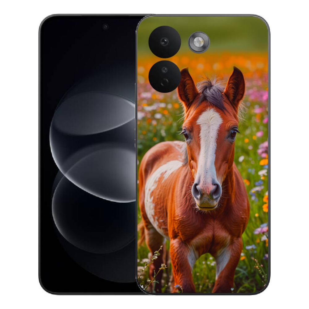 mmCase gél tok a Xiaomi Redmi Note 17 Pro Max 5G-hez – aranyos csikó