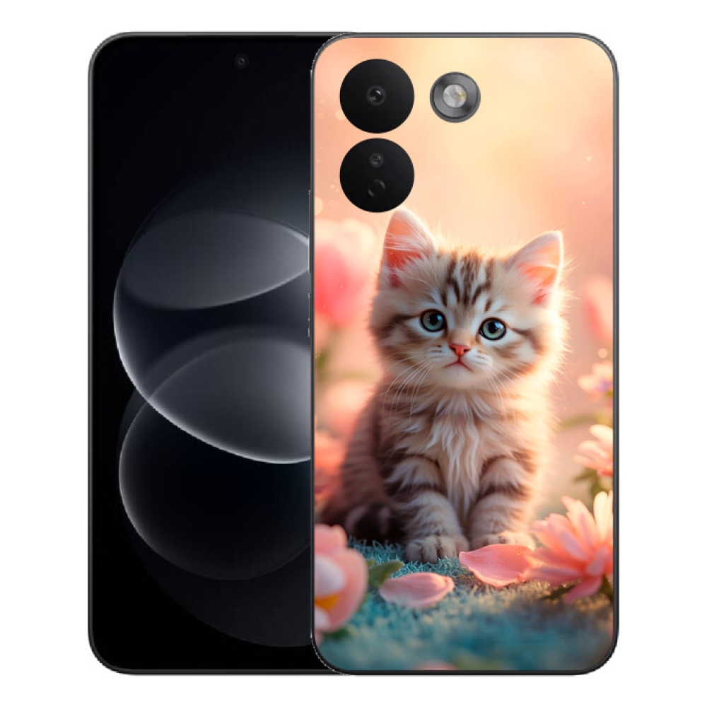 mmCase gél tok a Xiaomi Redmi Note 17 Pro Max 5G-hez – aranyos cica 8