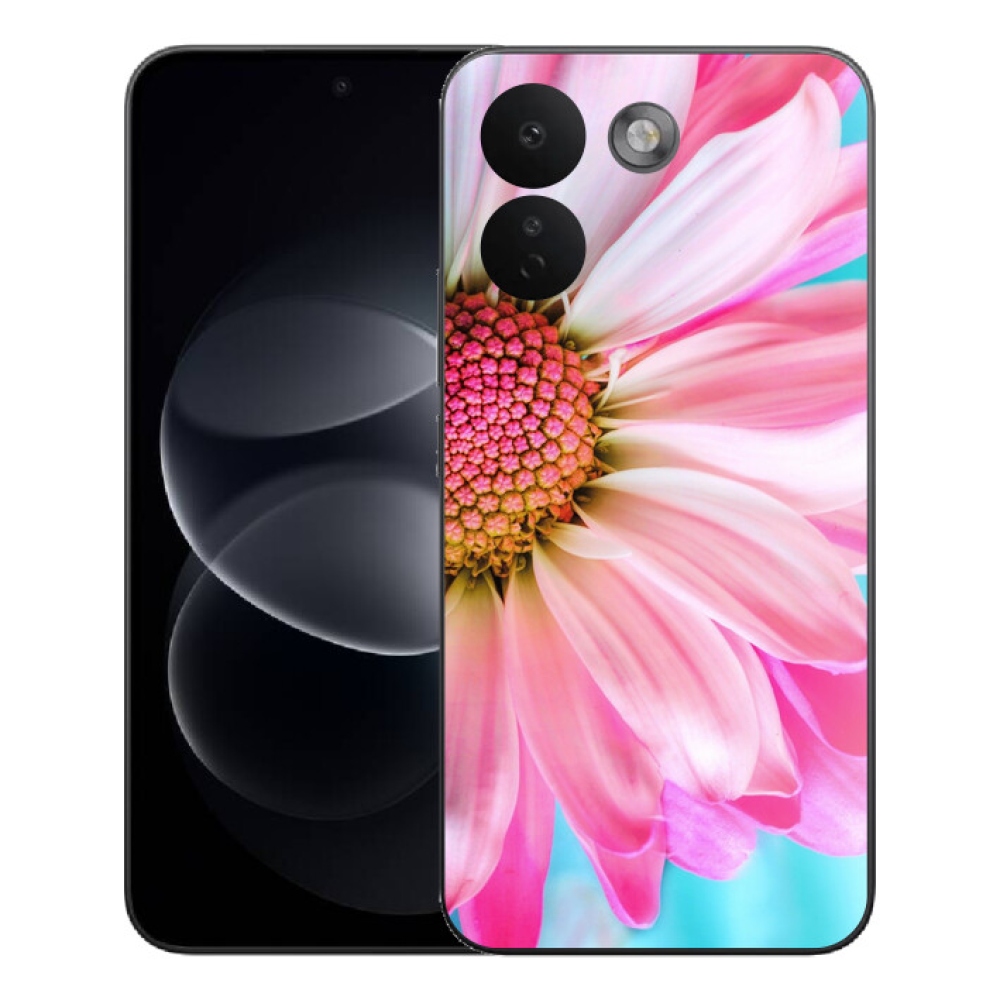mmCase géltok a Xiaomi Redmi Note 17 Pro Max 5G-hez – rózsaszín virág