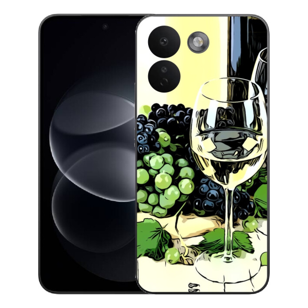 mmCase gél tok a Xiaomi Redmi Note 17 Pro Max 5G-hez – egy pohár bor