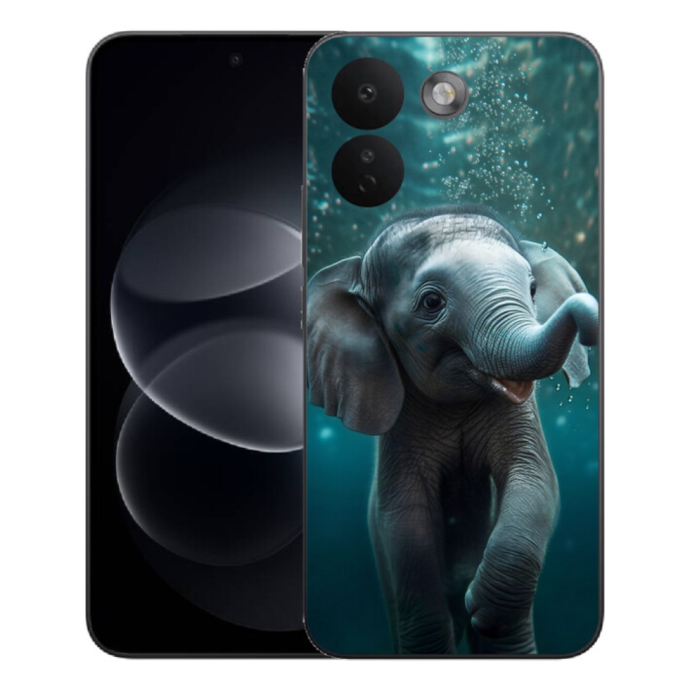 mmCase géltok a Xiaomi Redmi Note 17 Pro Max 5G-hez – víz alatti elefántborjú