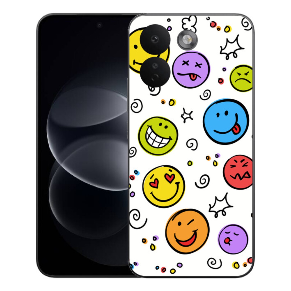 mmCase gél tok a Xiaomi Redmi Note 17 Pro Max 5G-hez – smiley-k