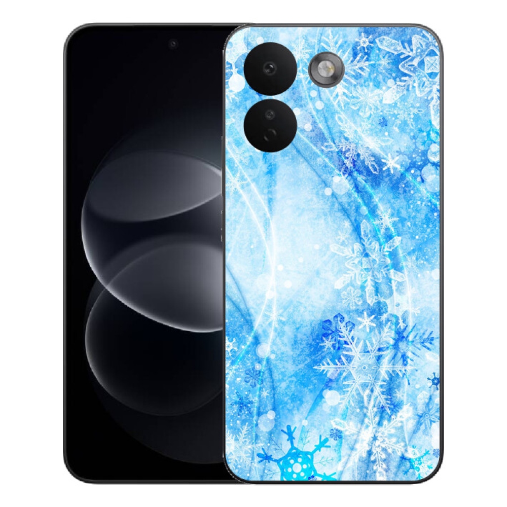 mmCase gél tok a Xiaomi Redmi Note 17 Pro Max 5G-hez – hópelyhek