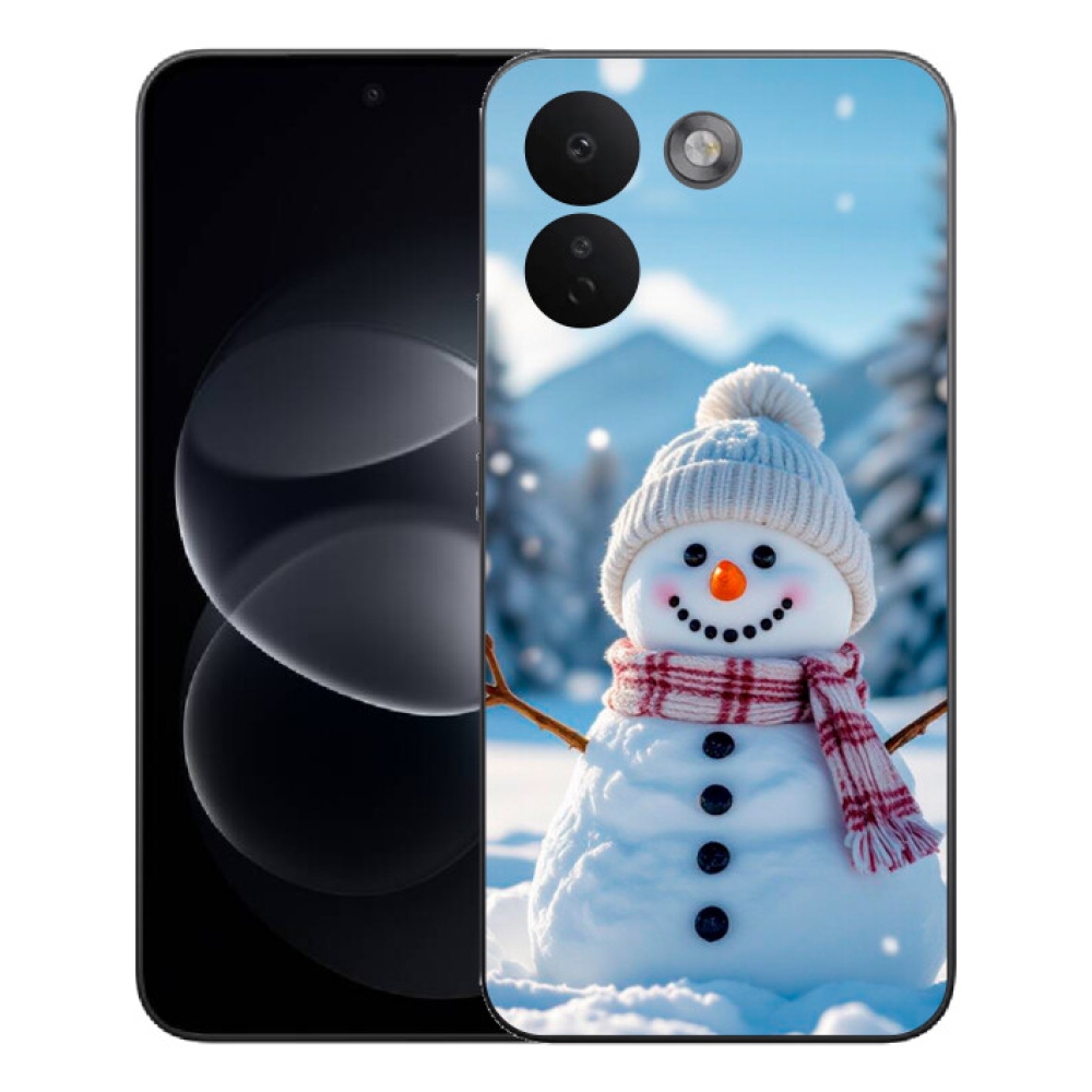 mmCase gél tok a Xiaomi Redmi Note 17 Pro Max 5G-hez – hóember 3