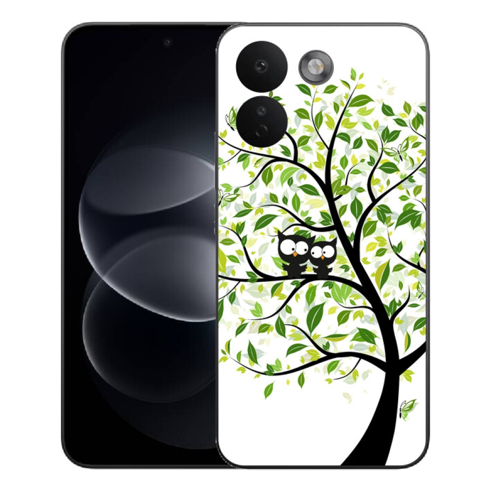 mmCase gél tok a Xiaomi Redmi Note 17 Pro Max 5G-hez – baglyok a fán