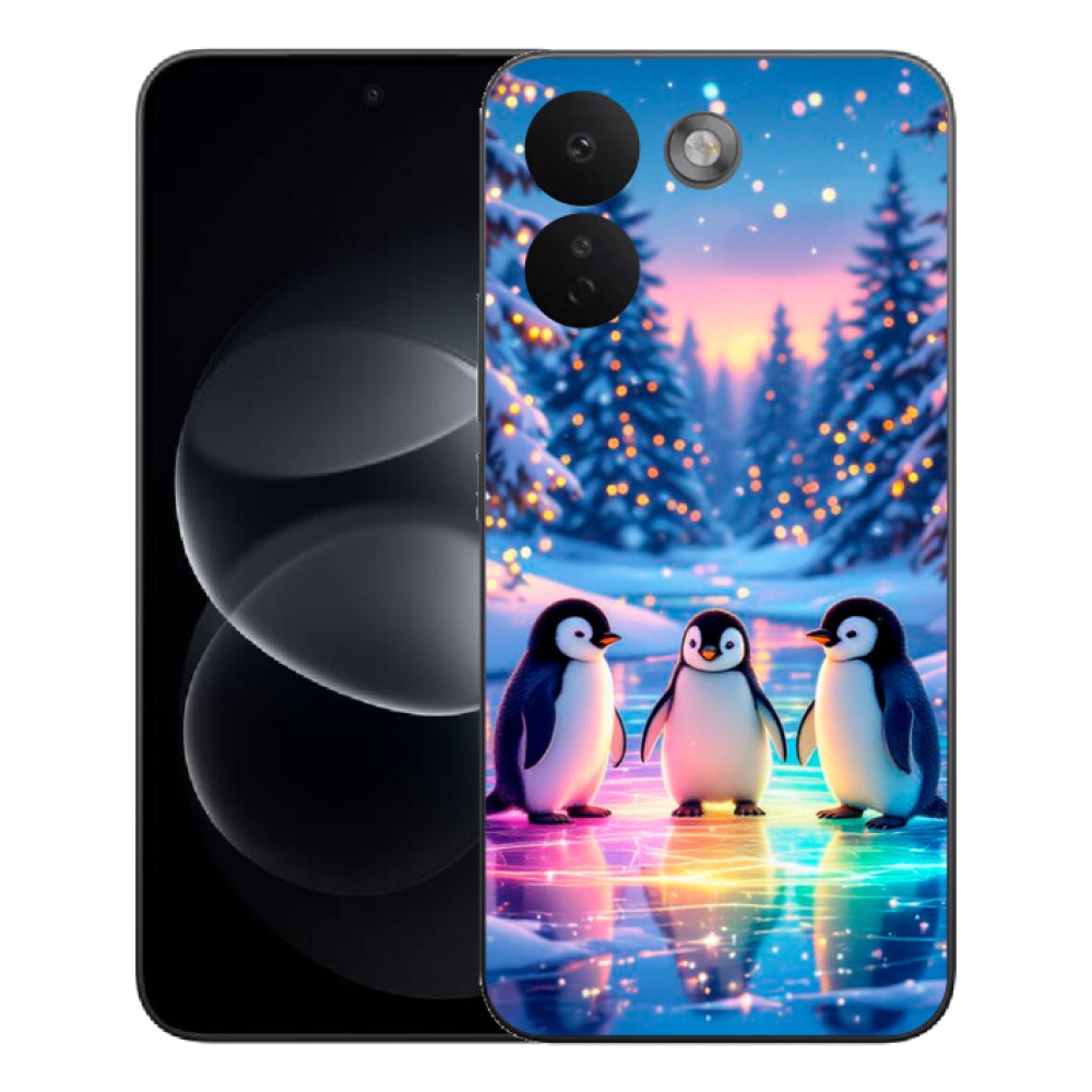 mmCase gél tok a Xiaomi Redmi Note 17 Pro Max 5G-hez – pingvinek