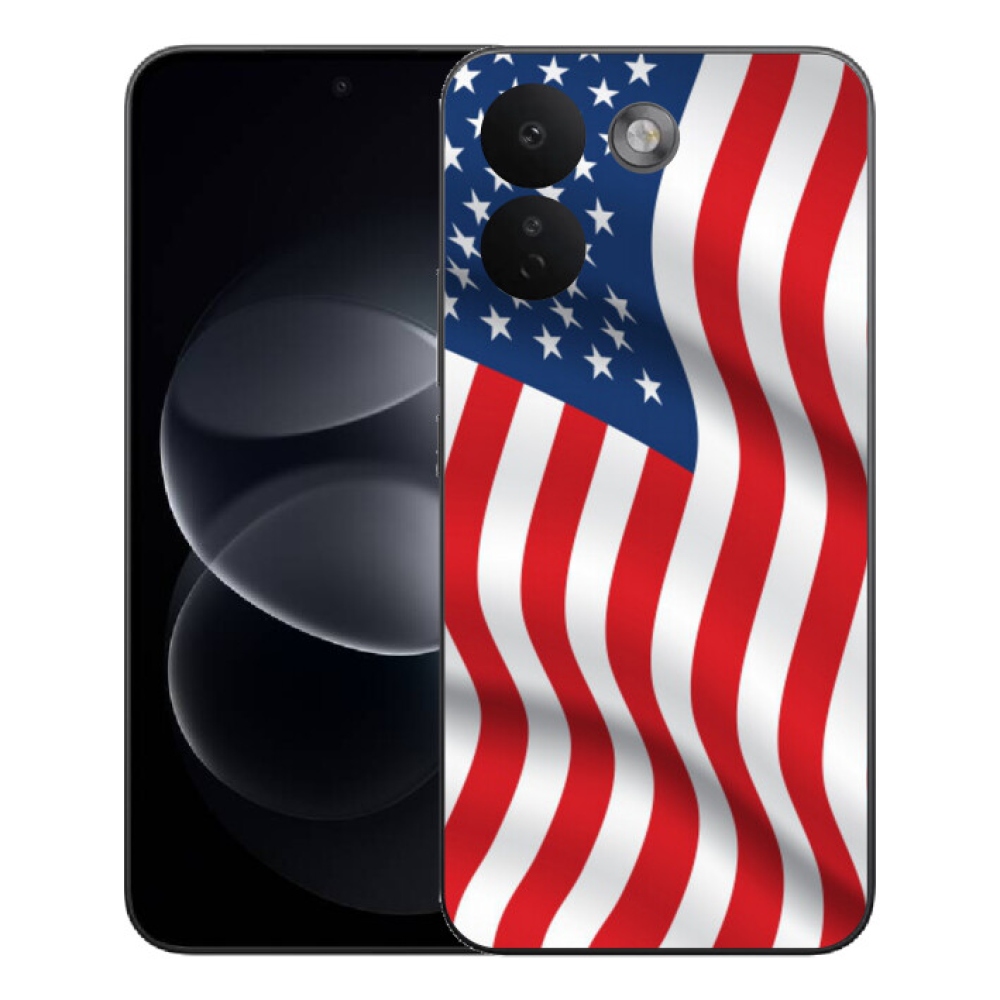 mmCase géltok a Xiaomi Redmi Note 17 Pro Max 5G-hez – amerikai zászló