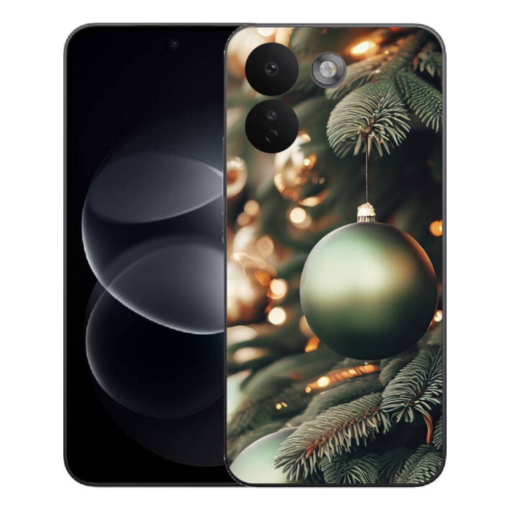 mmCase gél tok a Xiaomi Redmi Note 17 Pro Max 5G-hez – karácsonyi díszek 1
