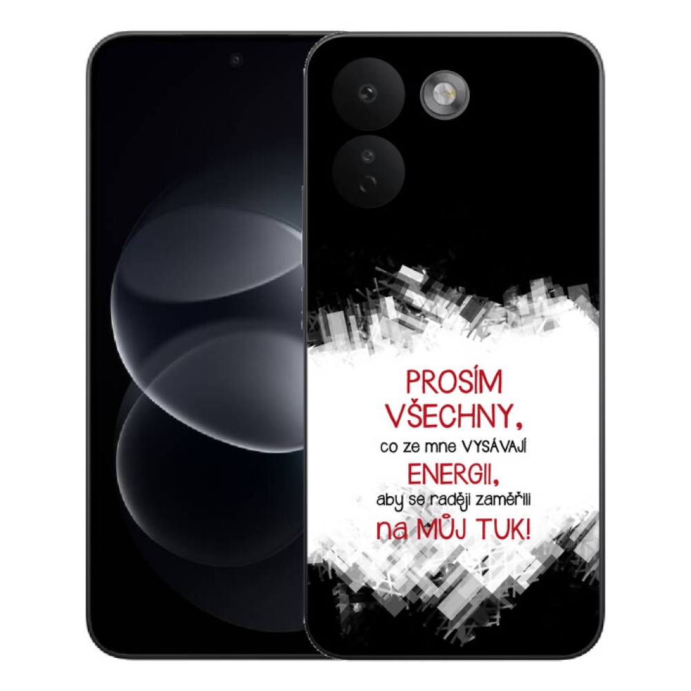 mmCase géltok a Xiaomi Redmi Note 17 Pro Max 5G-hez – vicces felirattal, 1 db, piros