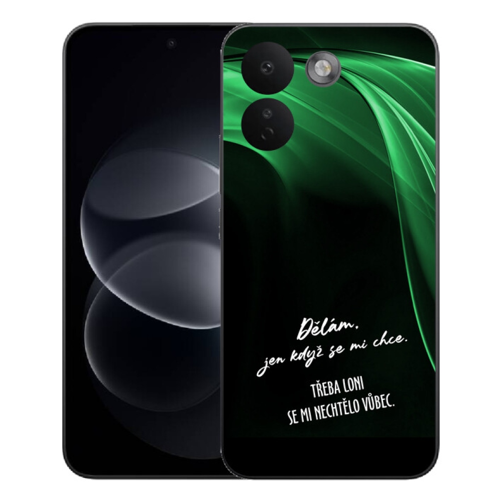 mmCase géltok a Xiaomi Redmi Note 17 Pro Max 5G-hez – vicces felirat, 12, fekete háttér