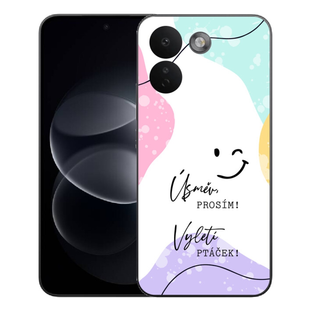 mmCase géltok a Xiaomi Redmi Note 17 Pro Max 5G-hez – vicces felirat, 4 fehér háttér