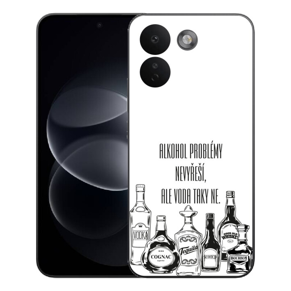mmCase géltok a Xiaomi Redmi Note 17 Pro Max 5G-hez – vicces felirat fehér háttérrel