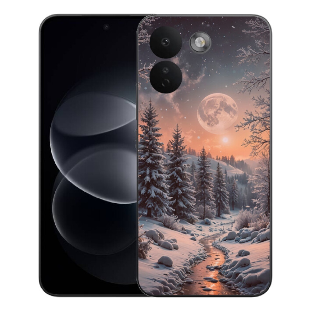 mmCase géltok a Xiaomi Redmi Note 17 Pro Max 5G-hez – téli táj 2
