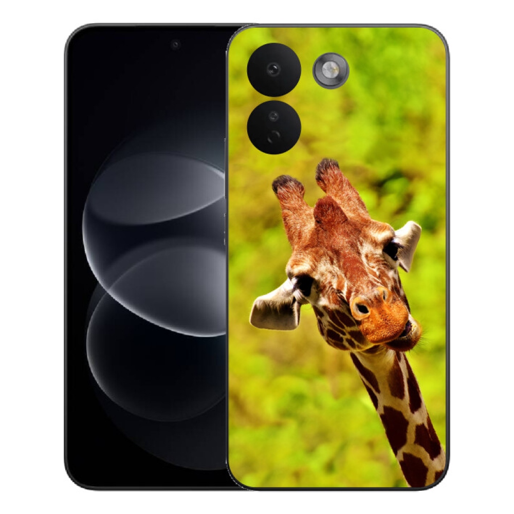 mmCase gél tok a Xiaomi Redmi Note 17 Pro Max 5G-hez – zsiráf