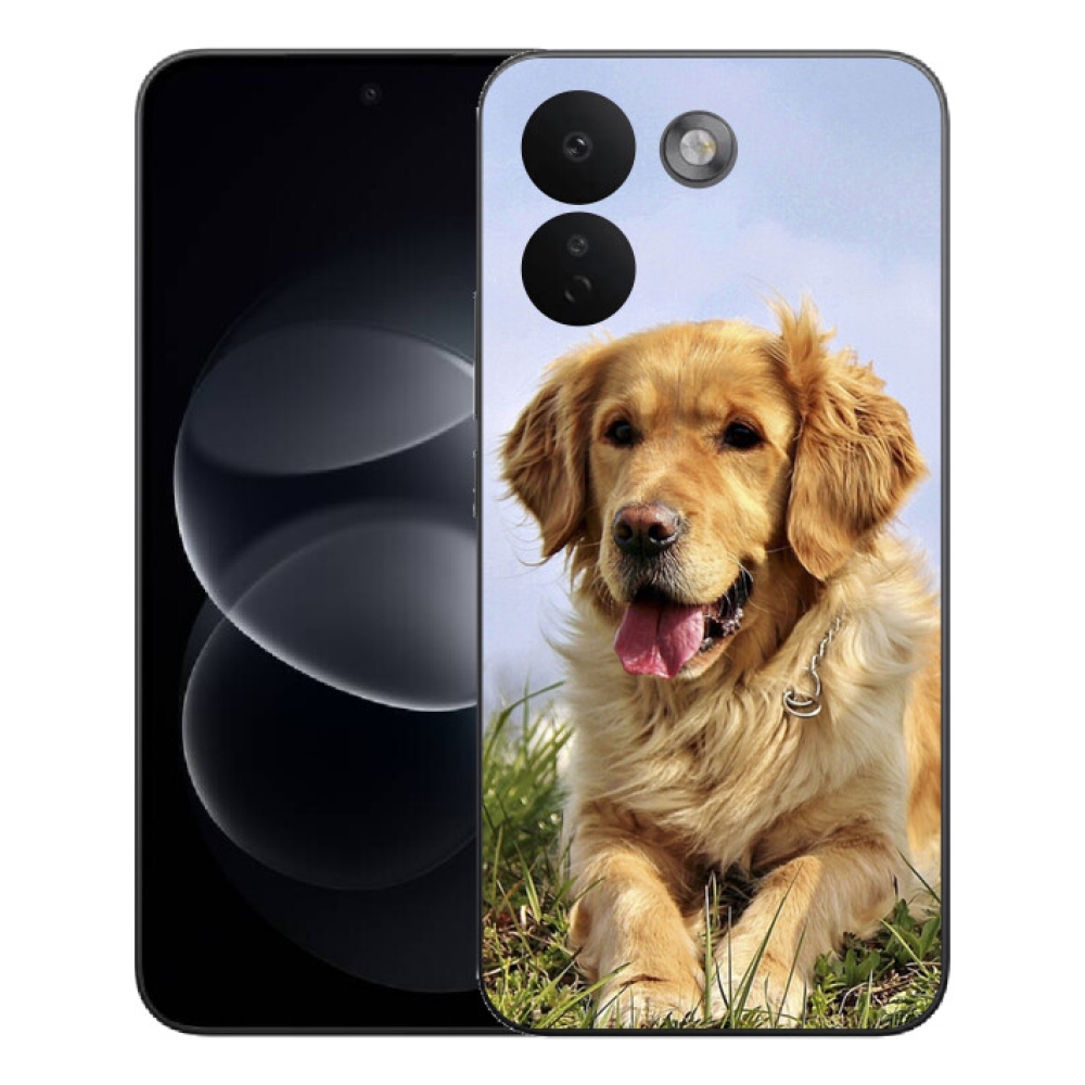 mmCase gél tok a Xiaomi Redmi Note 17 Pro Max 5G-hez – arany retriever