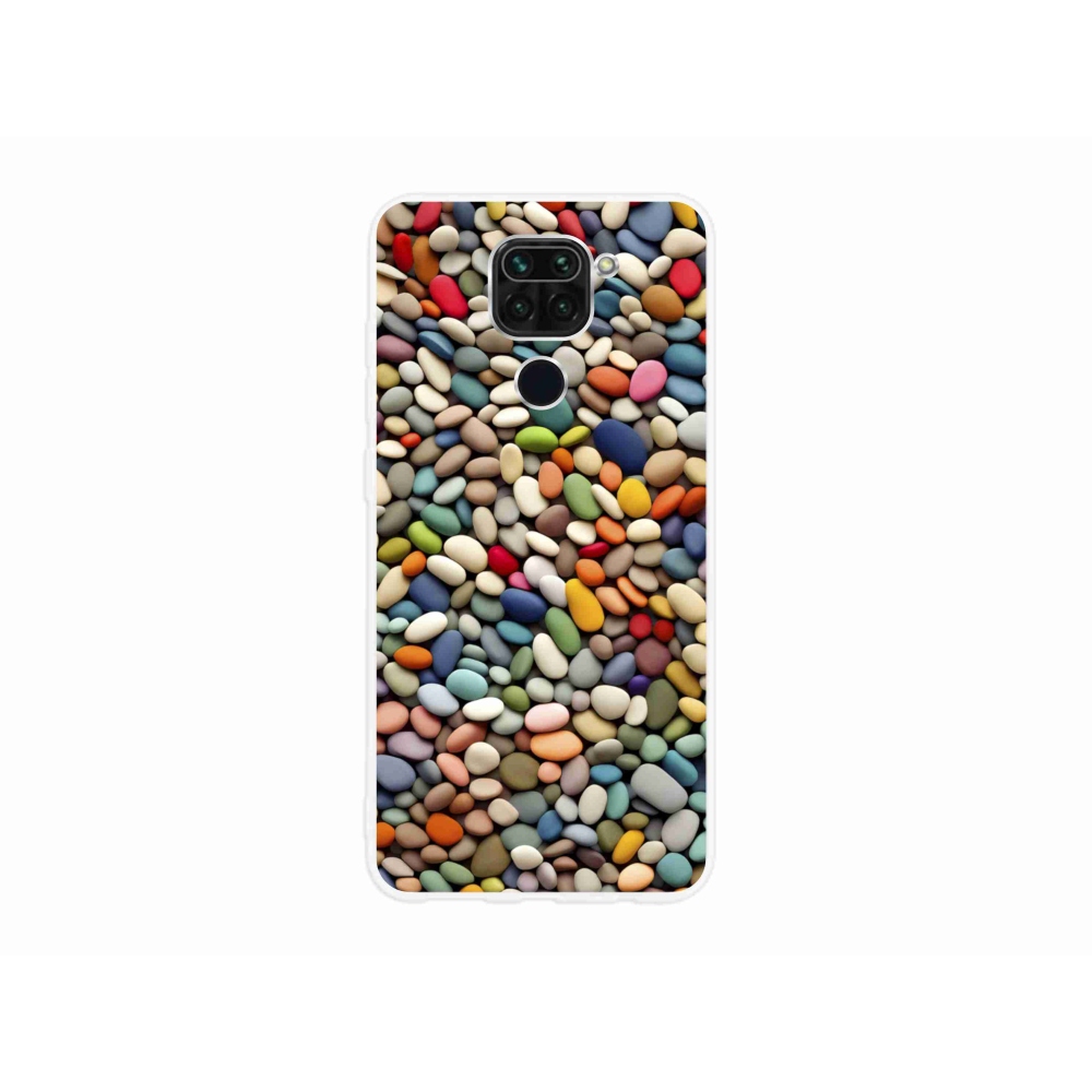 Gél borítás mmCase a Xiaomi Redmi Note 9-hez - színes strasszkövek 2