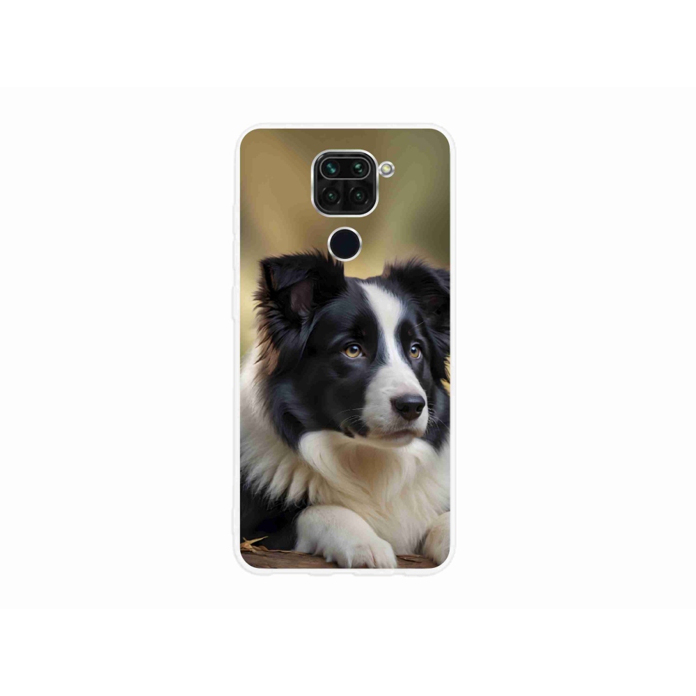 Gél borító mmCase a Xiaomi Redmi Note 9-hez - border colie 2