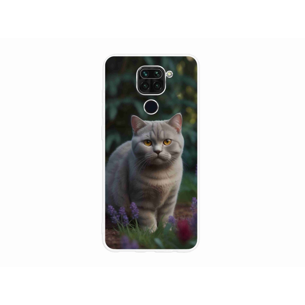Gél borítás mmCase a Xiaomi Redmi Note 9-hez - brit macska