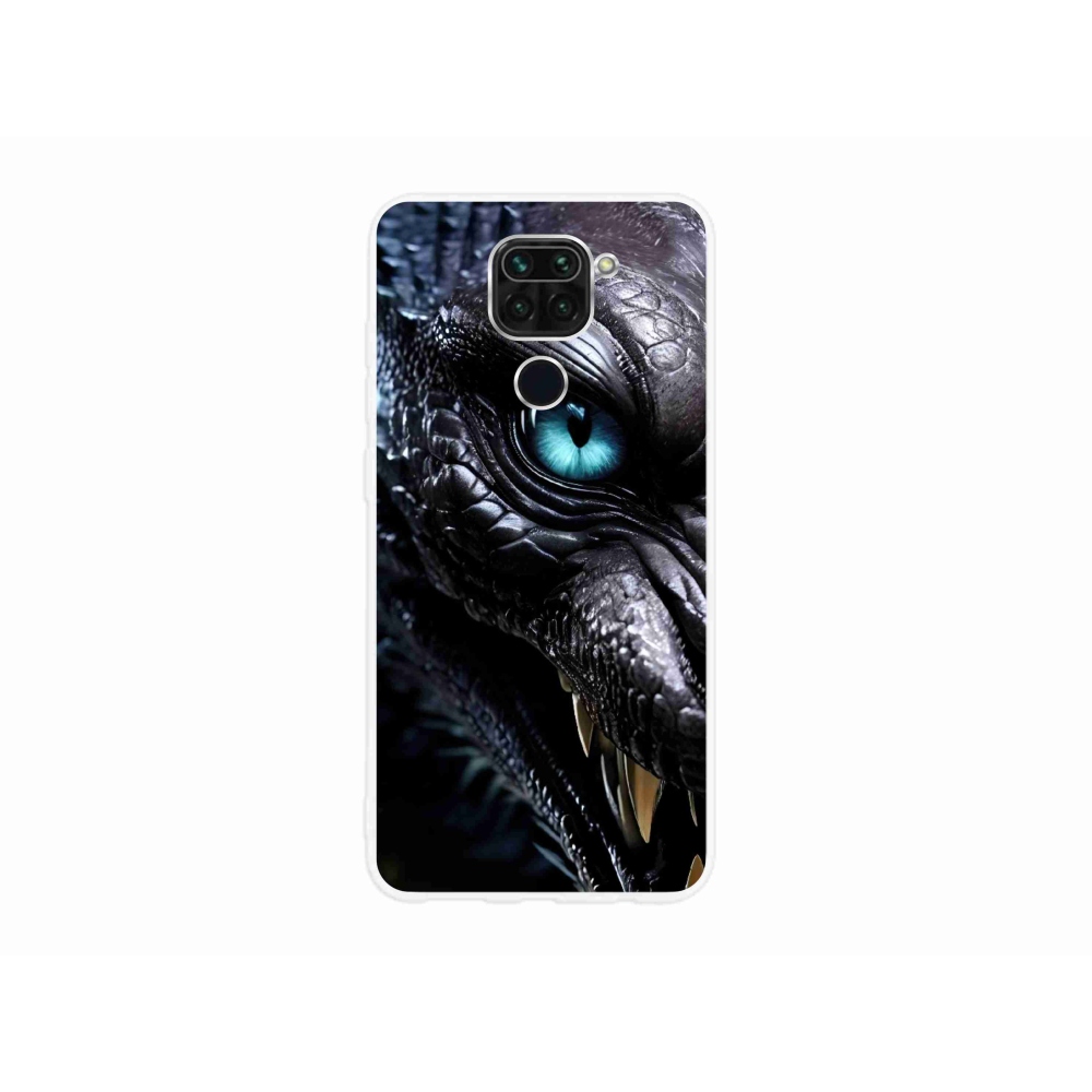 Gél borítás mmCase a Xiaomi Redmi Note 9-hez - sárkány nézet