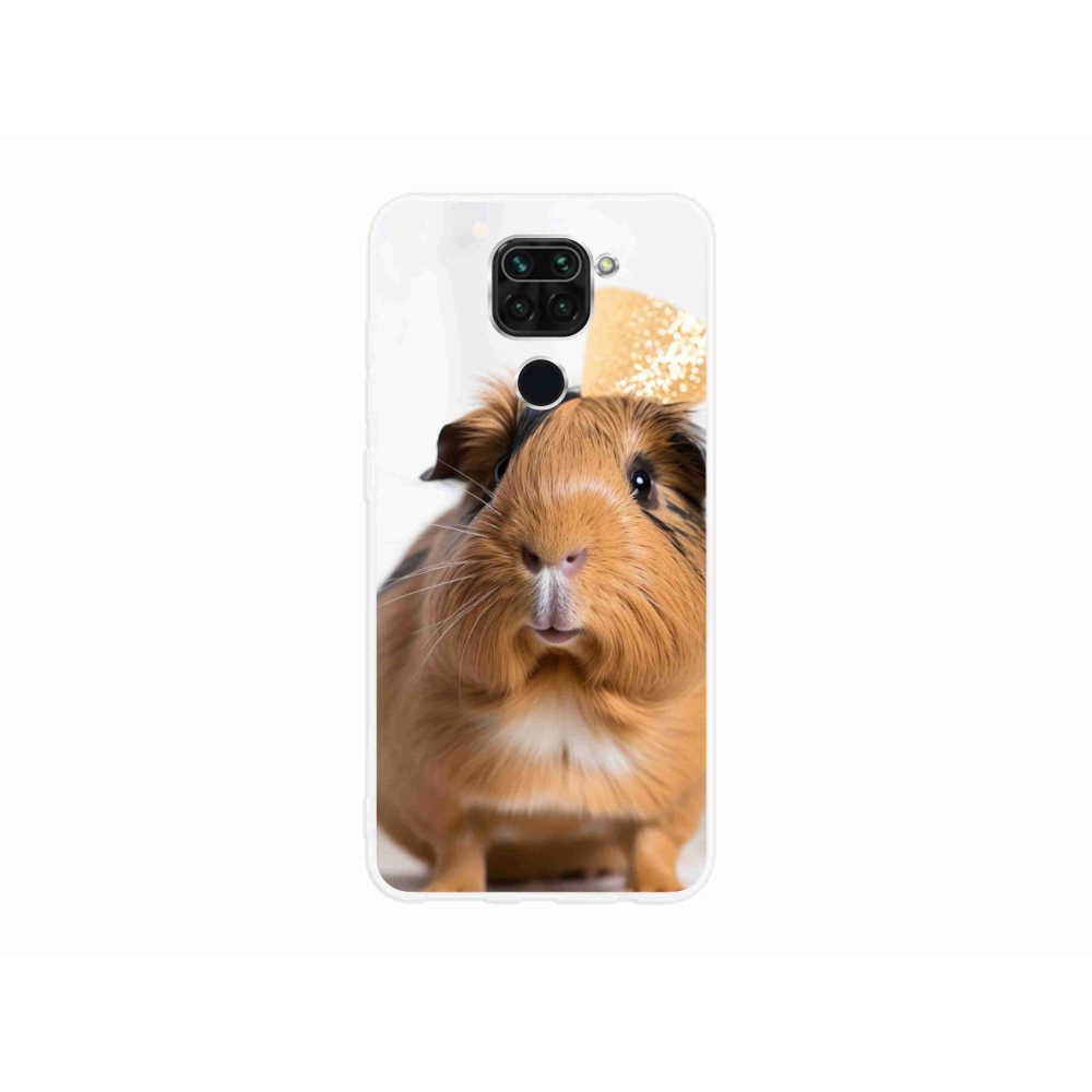 Gél borítás mmCase a Xiaomi Redmi Note 9-hez - barna tengerimalac