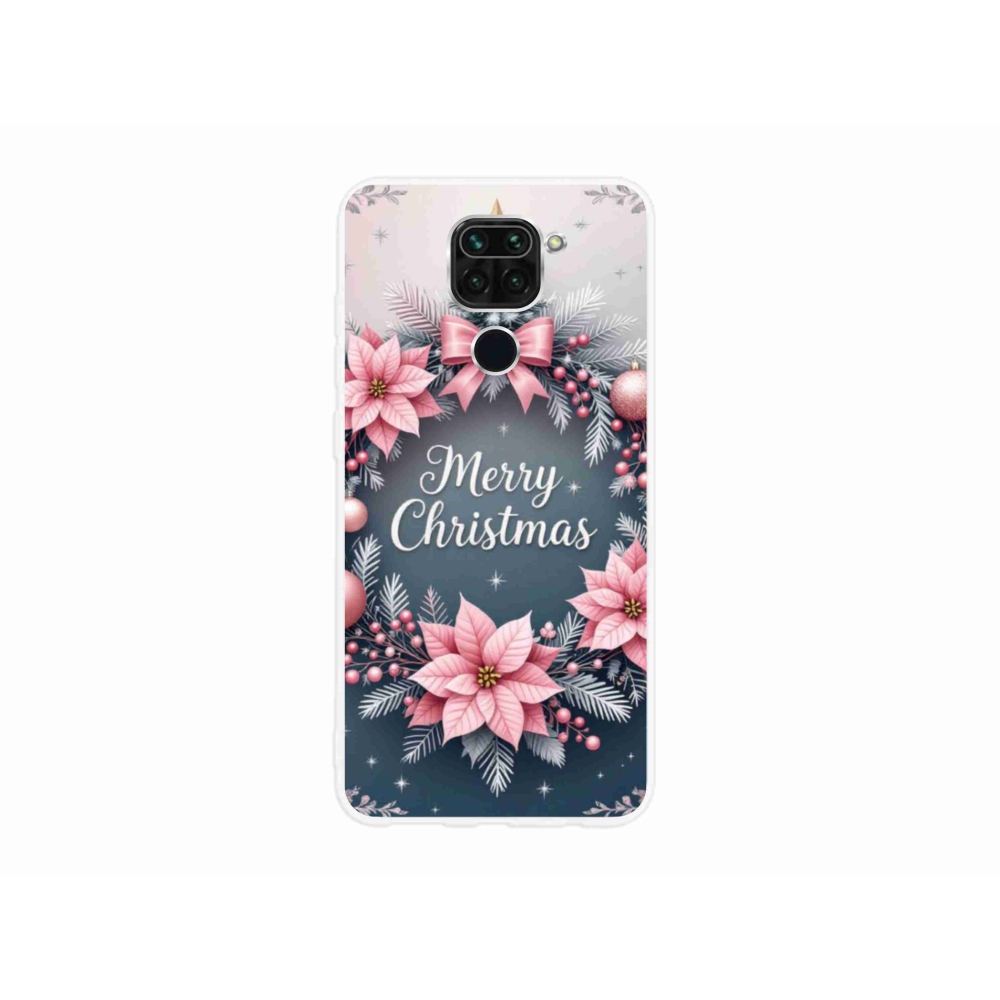 Gél borító mmCase a Xiaomi Redmi Note 9-hez - boldog karácsonyt!