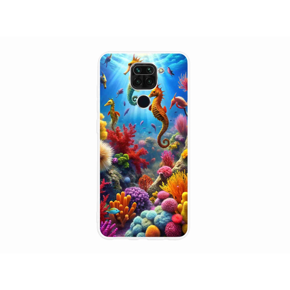 Gél borítás mmCase a Xiaomi Redmi Note 9-hez - Sea World 3