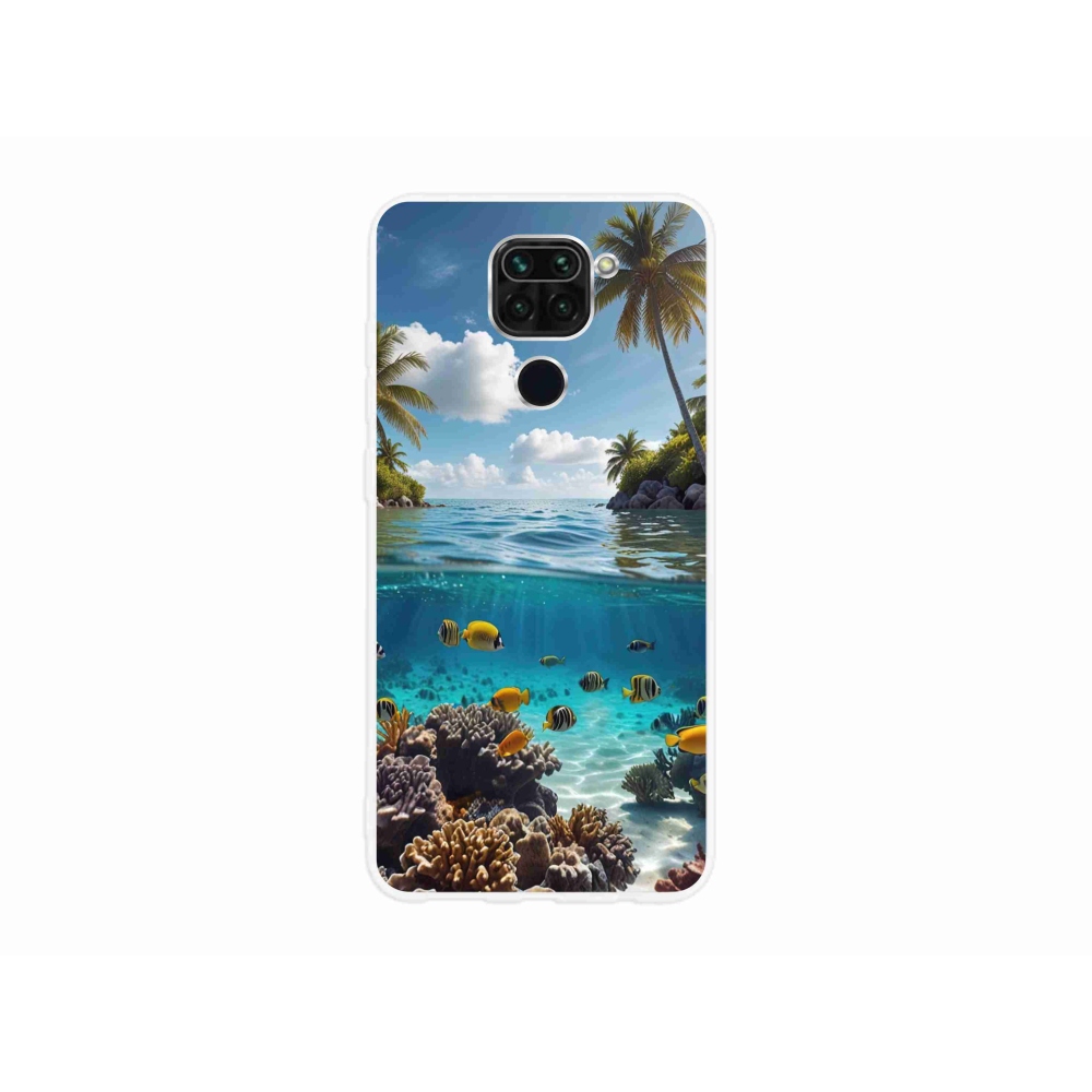 Gél borítás mmCase a Xiaomi Redmi Note 9-hez - Sea World 4