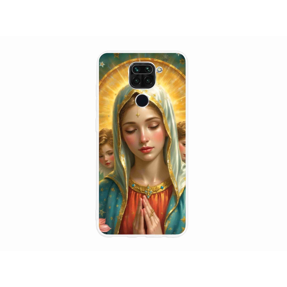 Gél borítás mmCase a Xiaomi Redmi Note 9-hez - vallási motívum 3