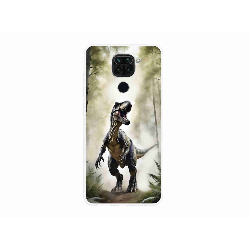 Gél borítás mmCase a Xiaomi Redmi Note 9-hez - dühös T-Rex