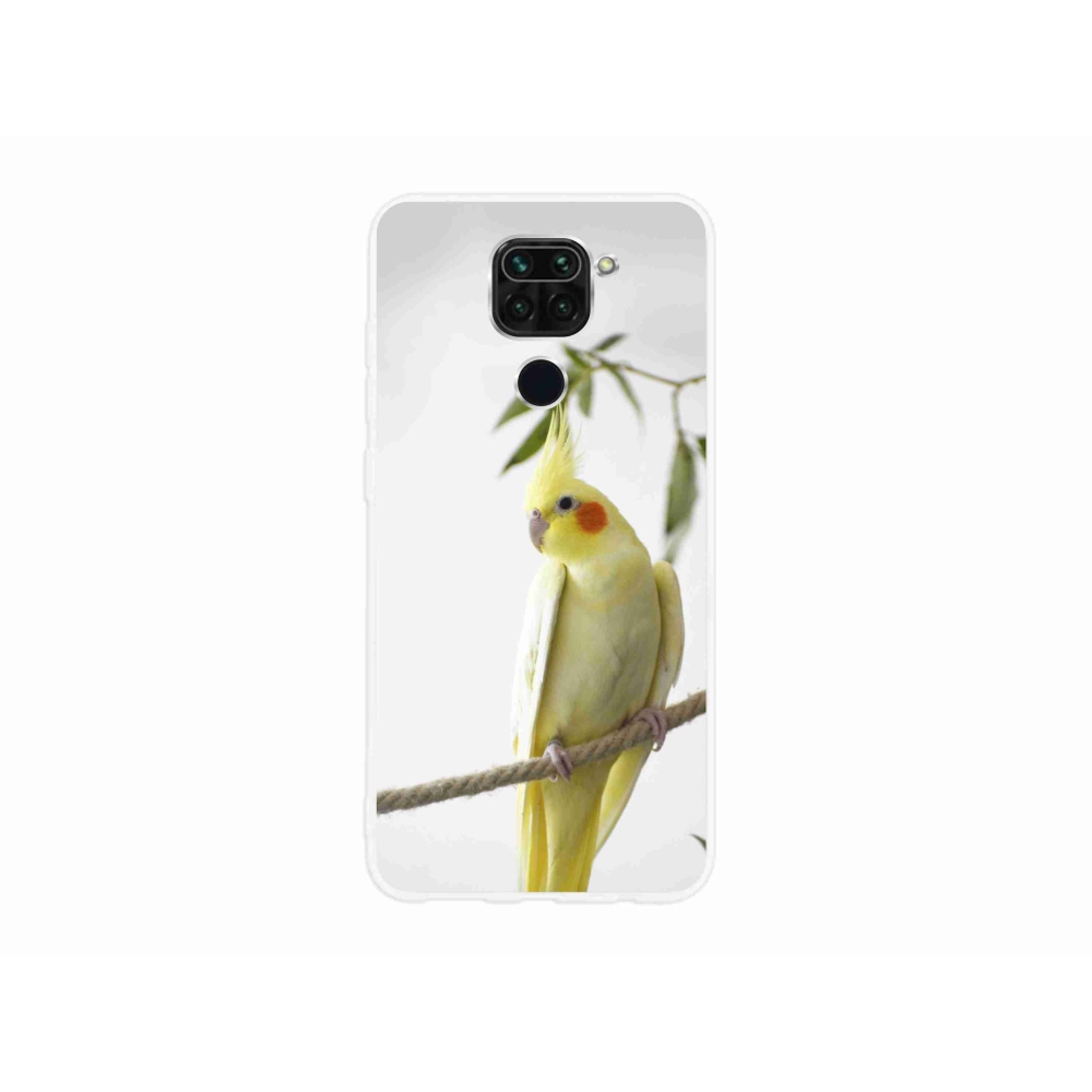 Gél borítás mmCase for Xiaomi Redmi Note 9 - papagáj korela chocholatá