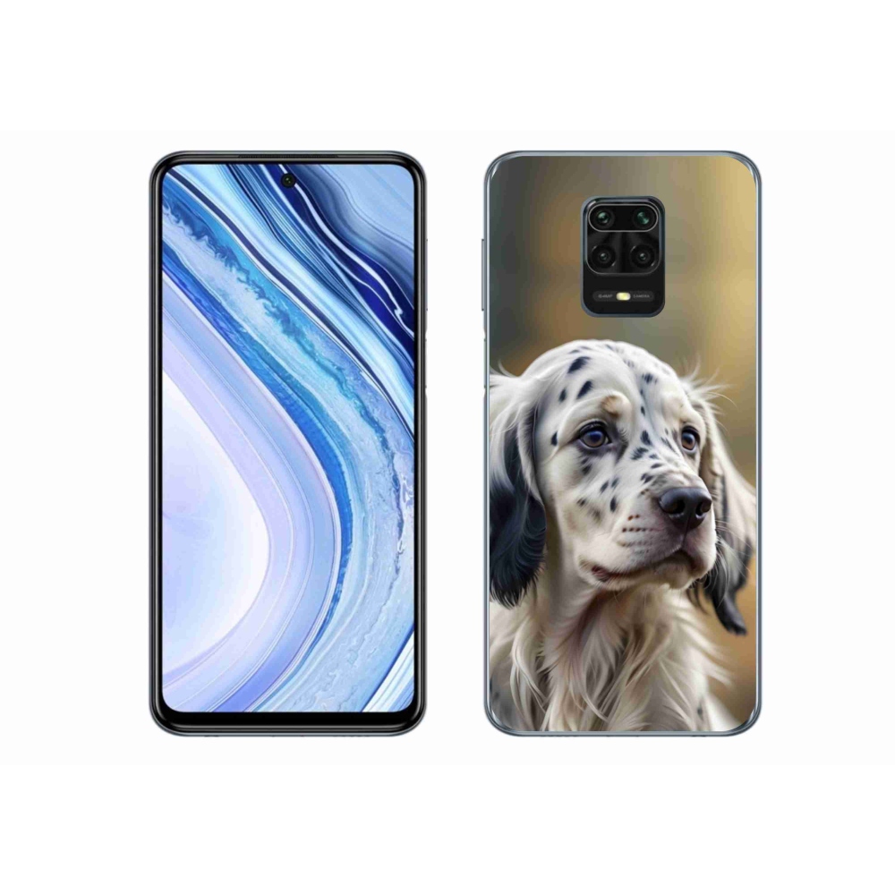 Gél borítás mmCase a Xiaomi Redmi Note 9 Pro készülékhez - angol szetter