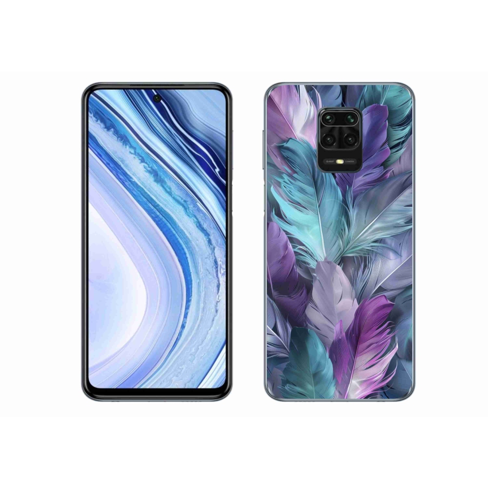 Gél borítás mmCase a Xiaomi Redmi Note 9 Pro-hoz - színes toll 2