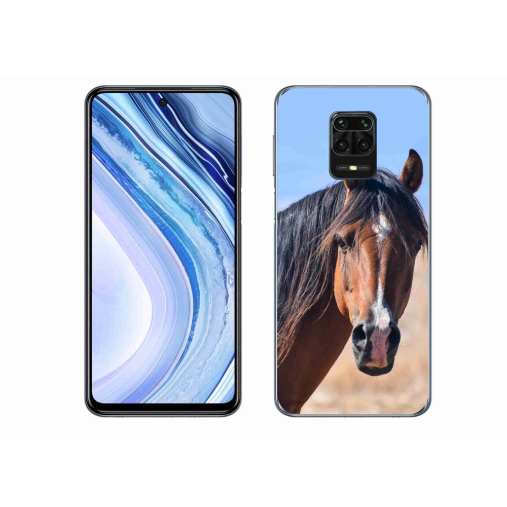 Gél borítás mmCase a Xiaomi Redmi Note 9 Pro számára - nyugodt ló