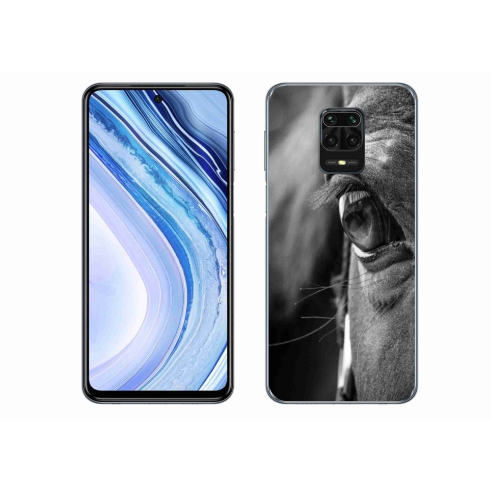 Gél borítás mmCase a Xiaomi Redmi Note 9 Pro számára - ló nézet