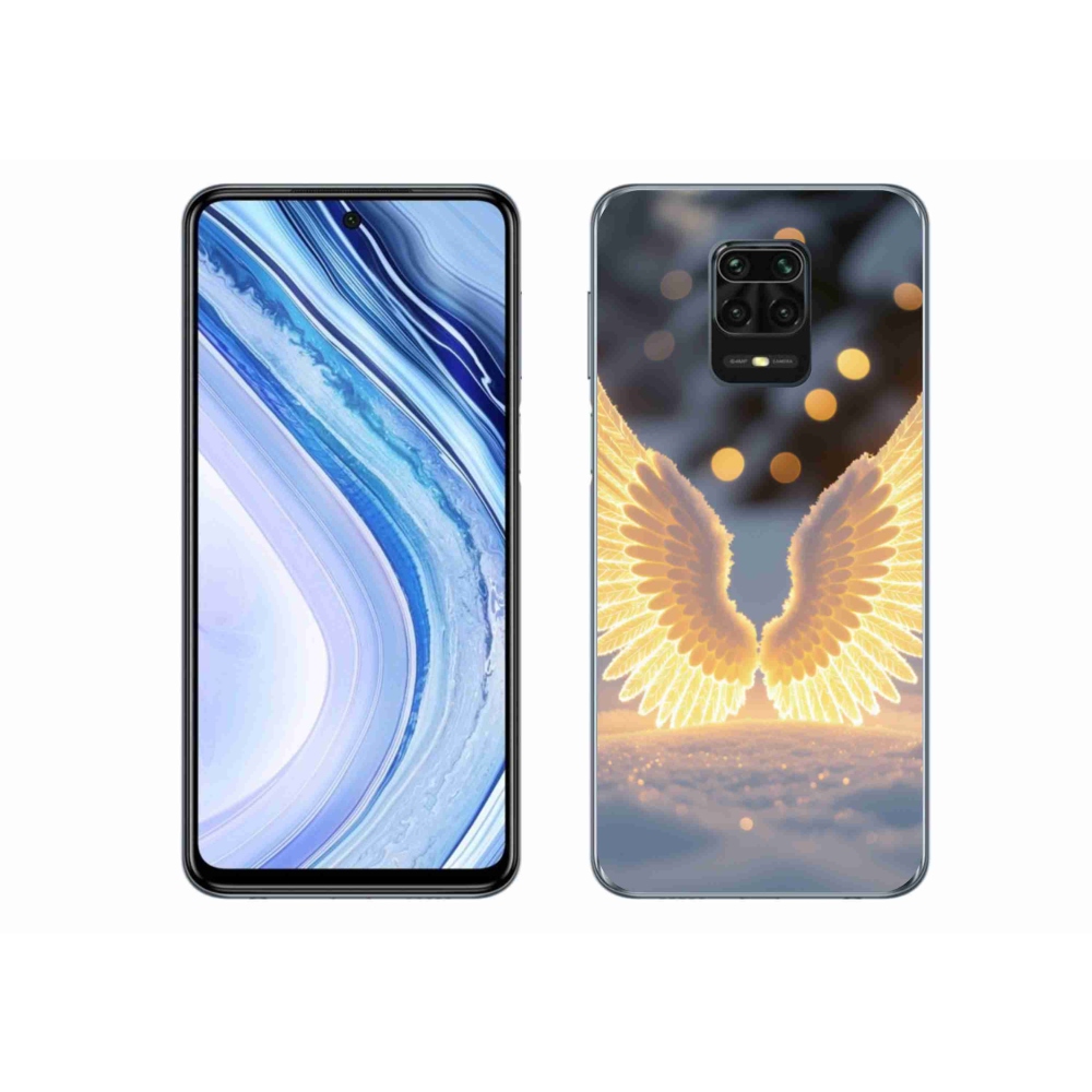 Gél borítás mmCase a Xiaomi Redmi Note 9 Pro számára - szárnyak