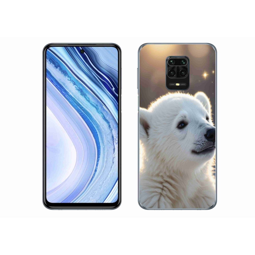 Gél borítás mmCase a Xiaomi Redmi Note 9 Pro készülékhez - jegesmedve
