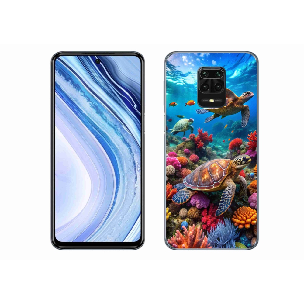 Gél borítás mmCase a Xiaomi Redmi Note 9 Pro készülékhez - Sea World 2