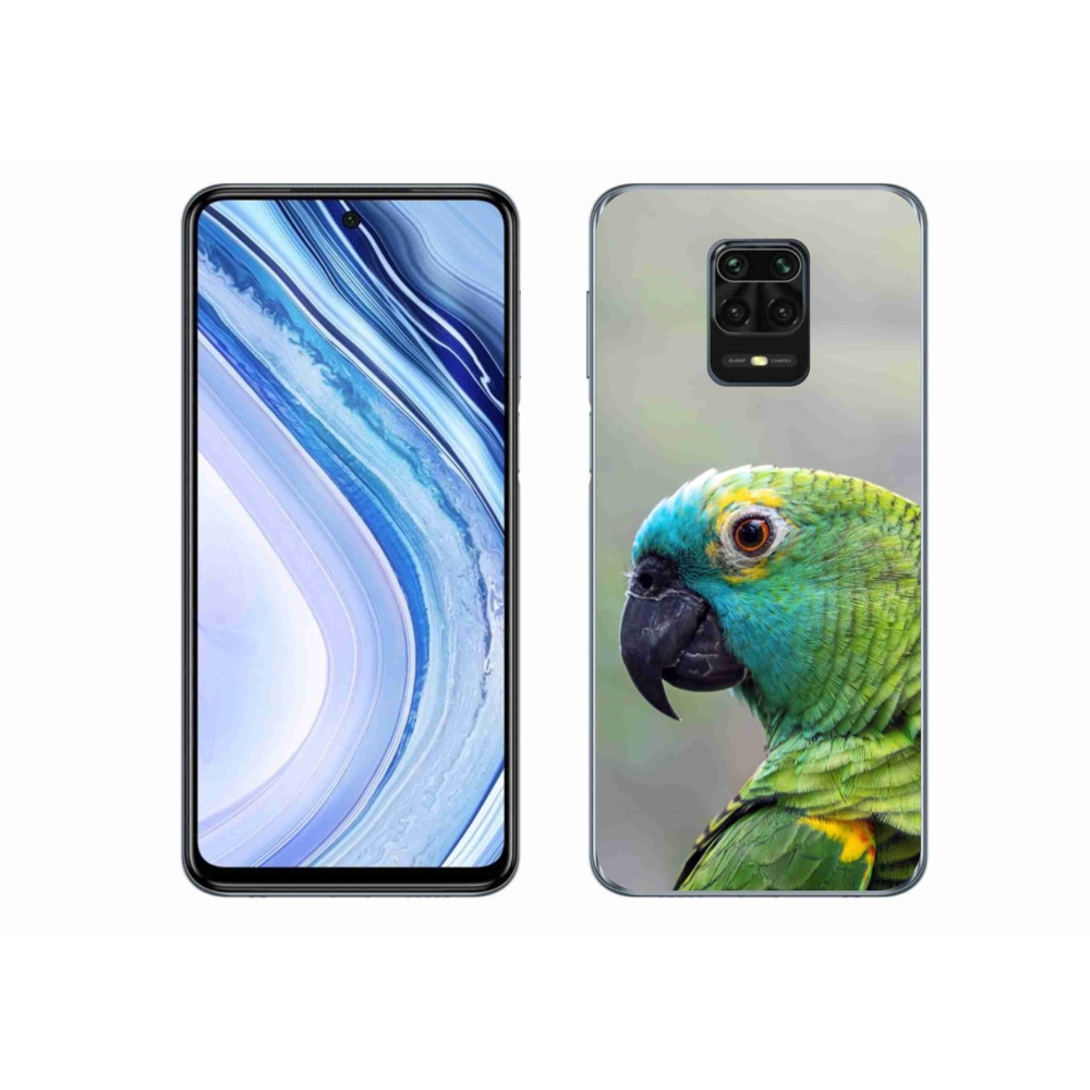Gél borítás mmCase a Xiaomi Redmi Note 9 Pro-hoz - papagáj amazon