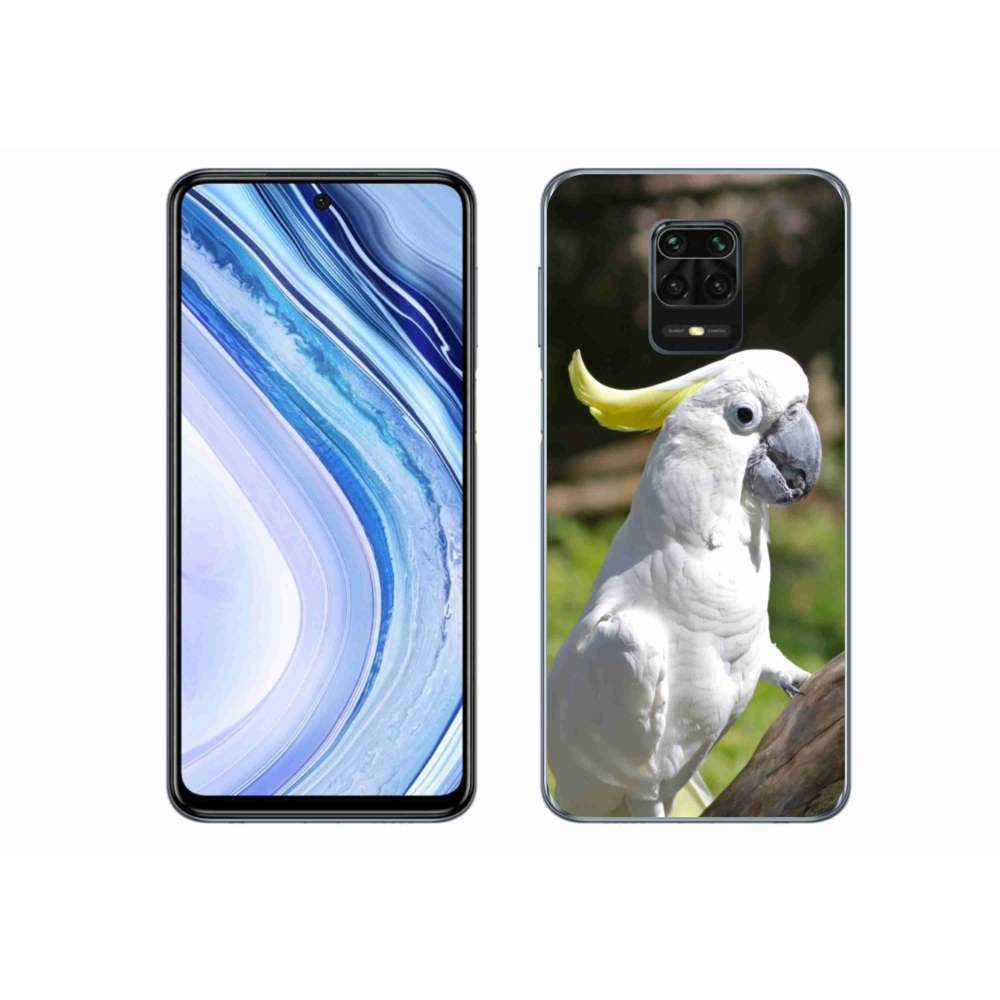Gél borítás mmCase a Xiaomi Redmi Note 9 Pro készülékhez - papagáj kakadu 2
