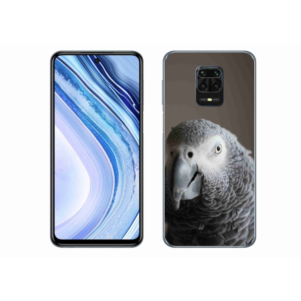 Gél borítás mmCase a Xiaomi Redmi Note 9 Pro készülékhez - papagáj jacko 2