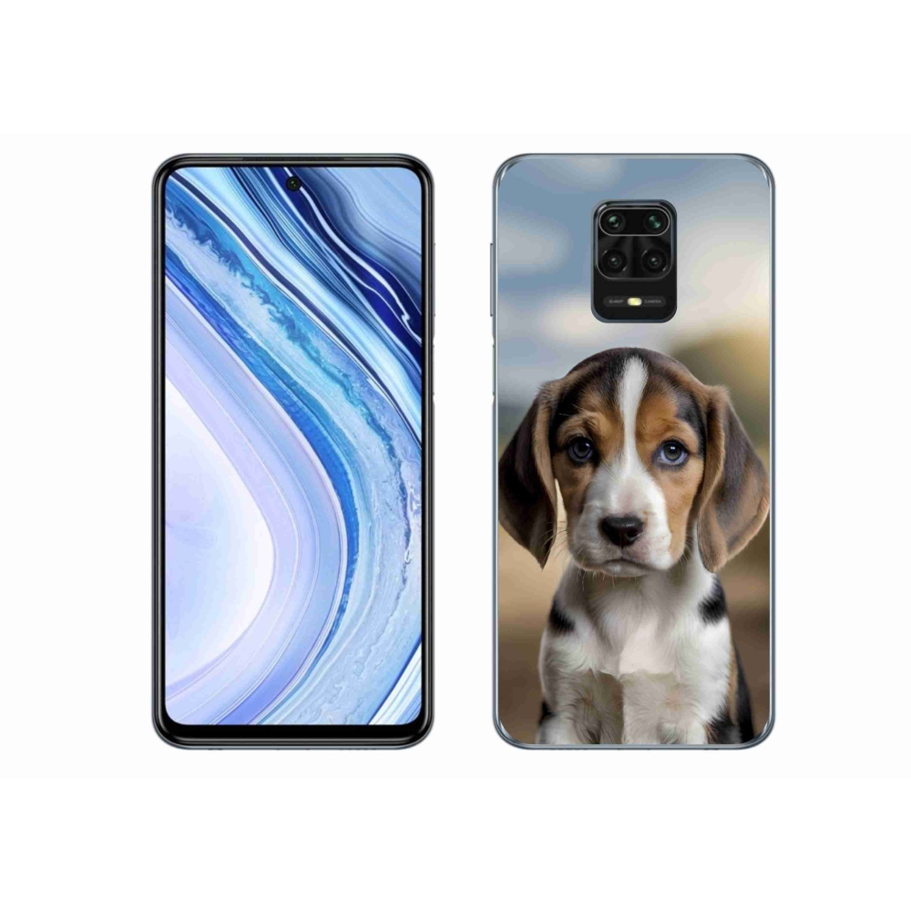 Gél borítás mmCase a Xiaomi Redmi Note 9 Pro készülékhez - aranyos bézs színű